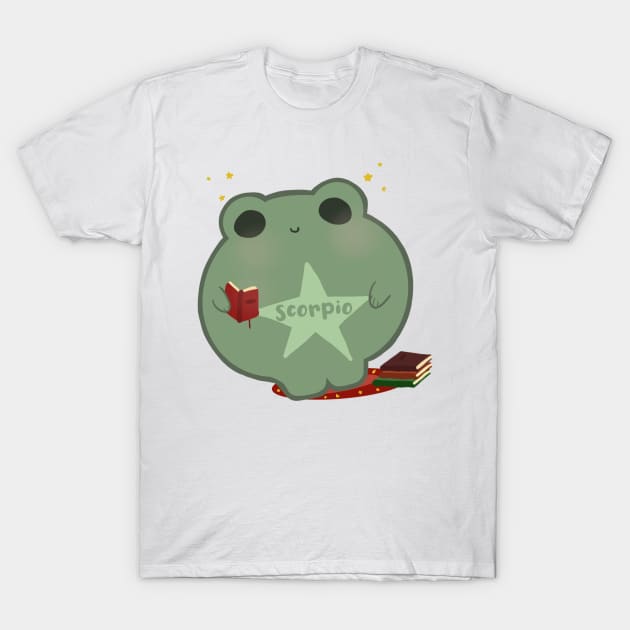 Scorpio Froggy T-Shirt by claysus